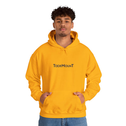 Toormount Design - Bright Yellow Unisex Hooded Sweatshirt